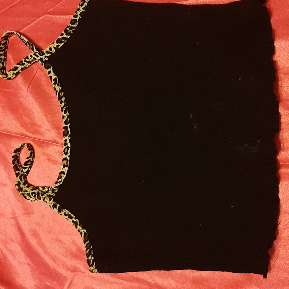 Tank top shein leopard print